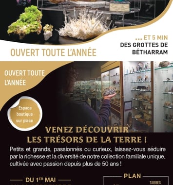 Musée Minéraux et Fossiles de Saint Pé de Bigorre