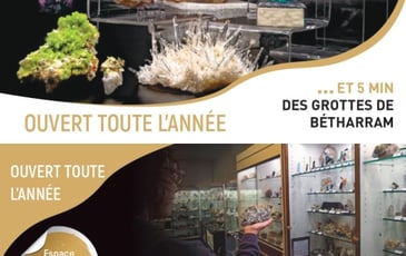 Musée Minéraux et Fossiles de Saint Pé de Bigorre