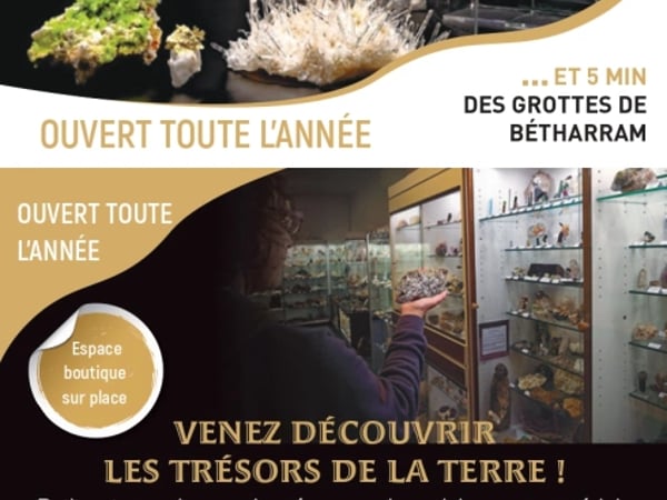 Musée Minéraux et Fossiles de Saint Pé de Bigorre