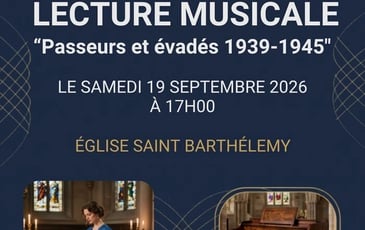 Lecture musicale (harmonium et voix)