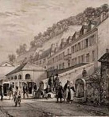 Barèges, ses thermes, son funiculaire et sa relation privilégiée avec l'armée depuis la venue de madame de Maintenon et du Duc du Maine en 1675