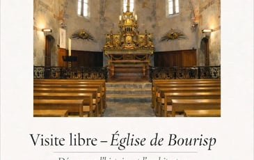 Visite libre de l'Église de Bourisp