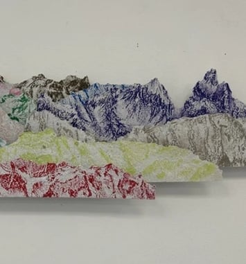 Visite commentée des œuvres contemporaines dans l'exposition « Franz Schrader, la montagne sublimée »