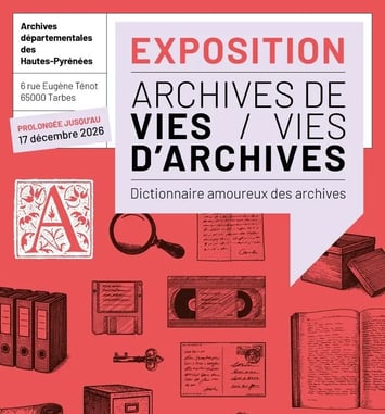 Visite de l'exposition « Archives de vies, Vies d'Archives » axée sur les thèmes des JEP