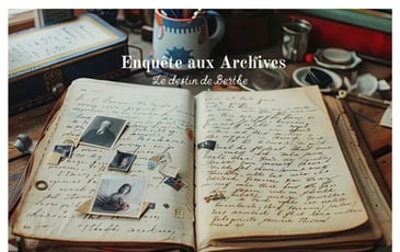 Jeu : Enquête aux Archives, Le destin de Berthe