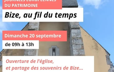 Ouverture de l'église