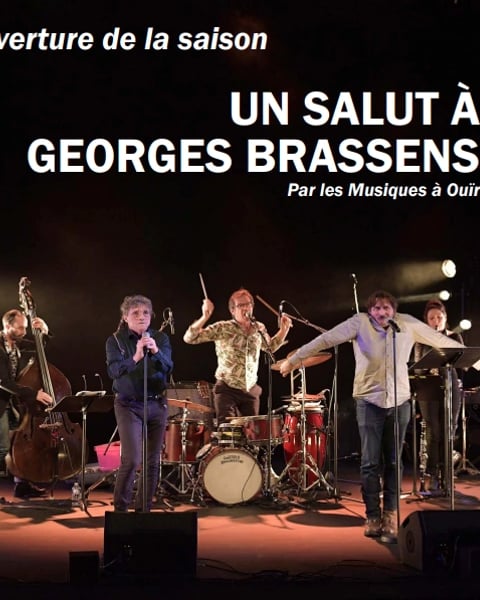 Un salut à Georges Brassens Par les Musiques à Ouïr