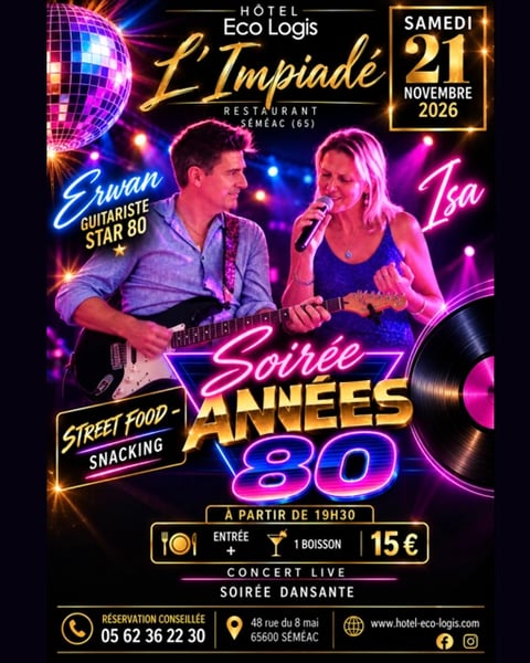 Soirée Années 80