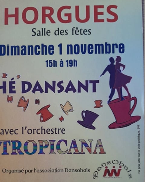 Thé dansant avec l'orchestre Tropicana